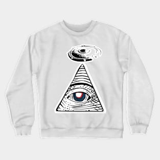 All Seeing Aliens Crewneck Sweatshirt